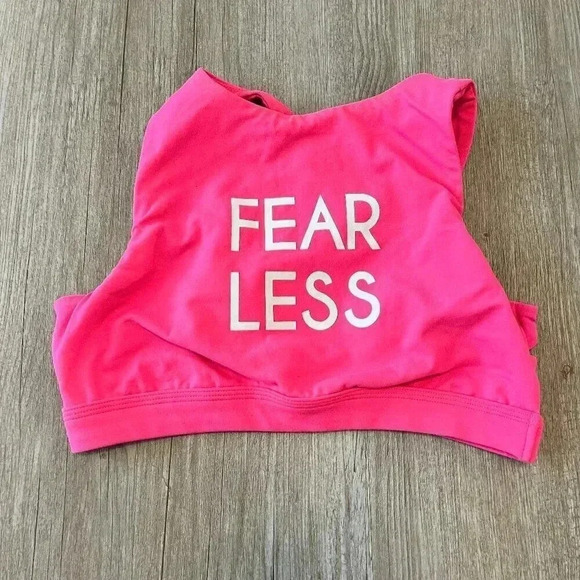 Womens aerie Pink "Fearless" Bra - M - Picture 1 of 4